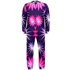 Stars Patterns Christmas Background Seamless Onepiece Jumpsuit (men)  by Nexatart