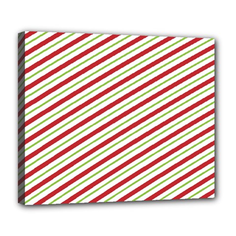 Stripes Striped Design Pattern Deluxe Canvas 24  X 20   by Nexatart