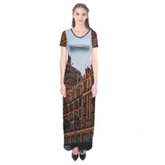 Store Harrods London Short Sleeve Maxi Dress by Nexatart