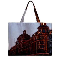 Store Harrods London Medium Zipper Tote Bag