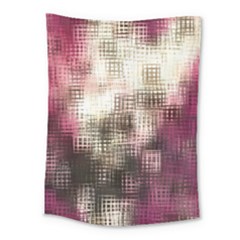 Stylized Rose Pattern Paper, Cream And Black Medium Tapestry