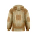 Texture Surface Beige Brown Tan Kids  Zipper Hoodie View2