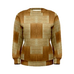 Texture Surface Beige Brown Tan Women s Sweatshirt