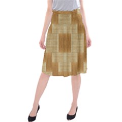 Texture Surface Beige Brown Tan Midi Beach Skirt