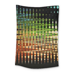 Triangle Patterns Small Tapestry by Nexatart