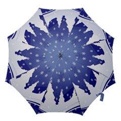Vector Christmas Design Hook Handle Umbrellas (large) by Nexatart
