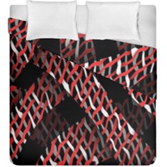 Weave And Knit Pattern Seamless Duvet Cover Double Side (king Size) by Nexatart