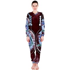 Winter Snow Ball Snow Cold Fun Onepiece Jumpsuit (ladies)  by Nexatart