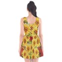 Sunflowers Flowers Abstract Scoop Neck Skater Dress View2