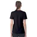 black start with beer end with wine  Women s Cotton Tee View2