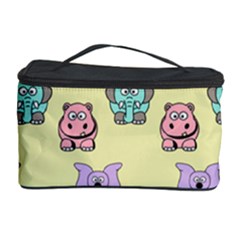 Animals Pastel Children Colorful Cosmetic Storage Case by Amaryn4rt