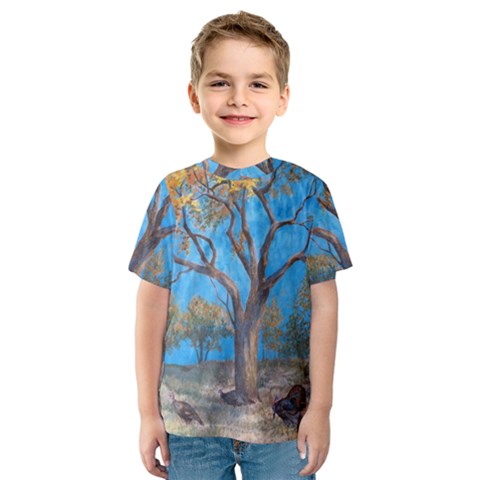 Turkeys Kids  Sport Mesh Tee by digitaldivadesigns