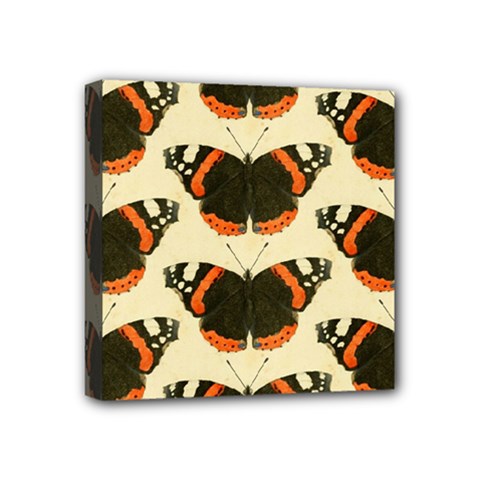 Butterfly Butterflies Insects Mini Canvas 4  X 4  by Amaryn4rt