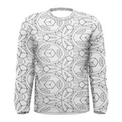 Pattern Silly Coloring Page Cool Men s Long Sleeve Tee by Amaryn4rt