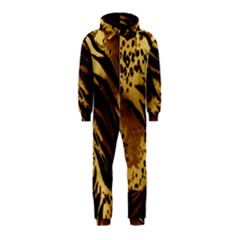 Pattern Tiger Stripes Print Animal Hooded Jumpsuit (kids)