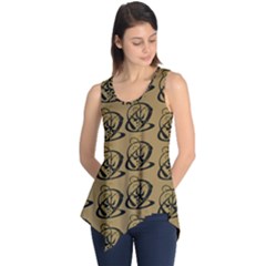 Abstract Swirl Background Wallpaper Sleeveless Tunic