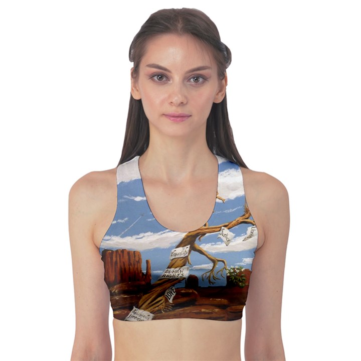 Acrylic Paint Paint Art Modern Art Sports Bra