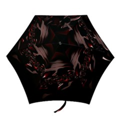 Fractal Mathematic Sabstract Mini Folding Umbrellas by Amaryn4rt