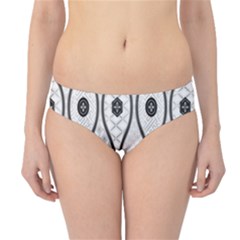 Public Domain Grey Star Hipster Bikini Bottoms by Alisyart