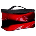 Red Fractal Mathematics Abstract Cosmetic Storage Case View2