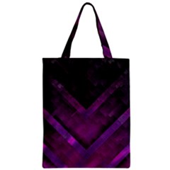 Purple Background Wallpaper Motif Design Zipper Classic Tote Bag by Amaryn4rt