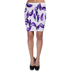 Vegetables Eggplant Purple Bodycon Skirt