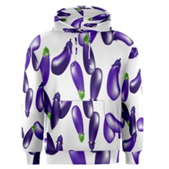 Vegetables Eggplant Purple Men s Pullover Hoodie by Alisyart