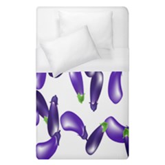 Vegetables Eggplant Purple Duvet Cover (single Size) by Alisyart