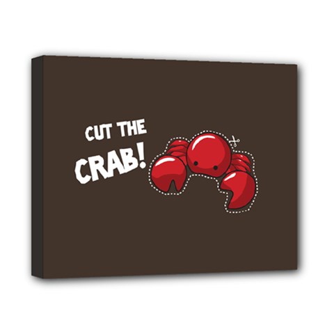 Cutthe Crab Red Brown Animals Beach Sea Canvas 10  x 8 