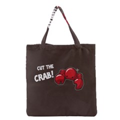 Cutthe Crab Red Brown Animals Beach Sea Grocery Tote Bag by Alisyart
