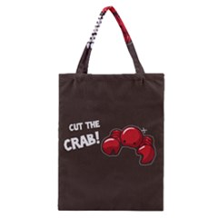 Cutthe Crab Red Brown Animals Beach Sea Classic Tote Bag by Alisyart