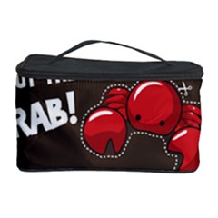 Cutthe Crab Red Brown Animals Beach Sea Cosmetic Storage Case by Alisyart