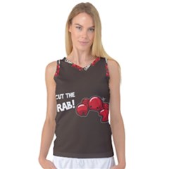 Cutthe Crab Red Brown Animals Beach Sea Women s Basketball Tank Top