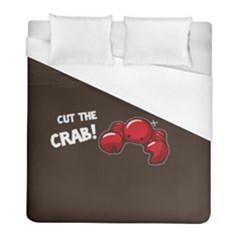 Cutthe Crab Red Brown Animals Beach Sea Duvet Cover (Full/ Double Size)