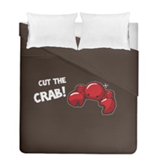 Cutthe Crab Red Brown Animals Beach Sea Duvet Cover Double Side (full/ Double Size) by Alisyart