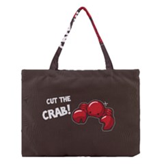 Cutthe Crab Red Brown Animals Beach Sea Medium Tote Bag by Alisyart