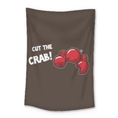 Cutthe Crab Red Brown Animals Beach Sea Small Tapestry