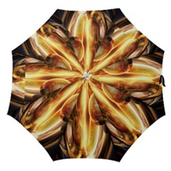 Digital Art Gold Straight Umbrellas