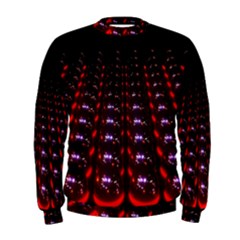 Digital Balls Lights Purple Red Men s Sweatshirt by Alisyart