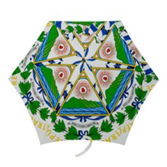 Coat Of Arms Of El Salvador Mini Folding Umbrellas