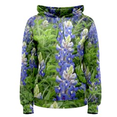 Blue Bonnets Women s Pullover Hoodie by CreatedByMeVictoriaB