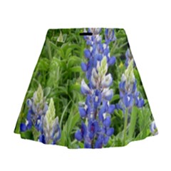 Blue Bonnets Mini Flare Skirt by CreatedByMeVictoriaB