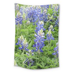 Blue Bonnets Large Tapestry