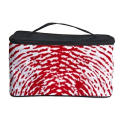 Heart Love Valentine Red Cosmetic Storage Case by Alisyart