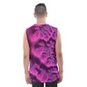 Fractal Artwork Pink Purple Elegant Men s Basketball Tank Top View2