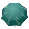 Leaf Green Blue Branch  Texture Thread Folding Umbrellas View1