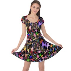 Network Integration Intertwined Cap Sleeve Dresses by Amaryn4rt