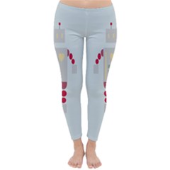 Machine Engine Robot Classic Winter Leggings