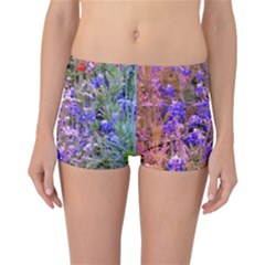 Spring Garden Reversible Boyleg Bikini Bottoms by CreatedByMeVictoriaB
