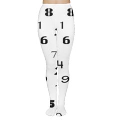 Number Black Women s Tights